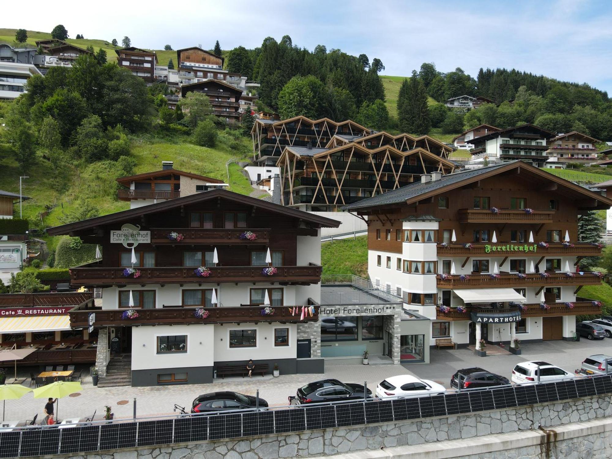 Apart-Hotel Forellenhof ザールバッハ・ヒンターグレム エクステリア 写真